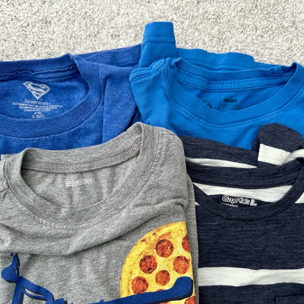 Boys Graphic and Striped T-Shirts Bundle - Picture 2 of 3